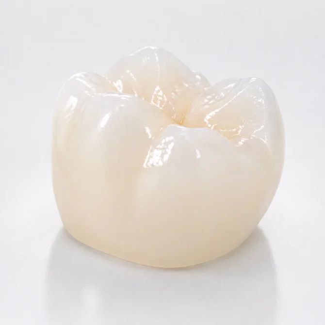 Crown photo — surface gloss and texture